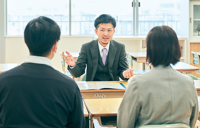 進路希望調査に基づく個人懇談・個別相談